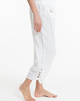 Button Linen Pants